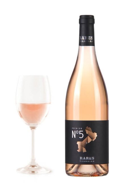 N°5 Grenache-Cinsault Rosé IGP Pays d'Oc : La Sublime Fusion de Fraîcheur et d'Élégance.