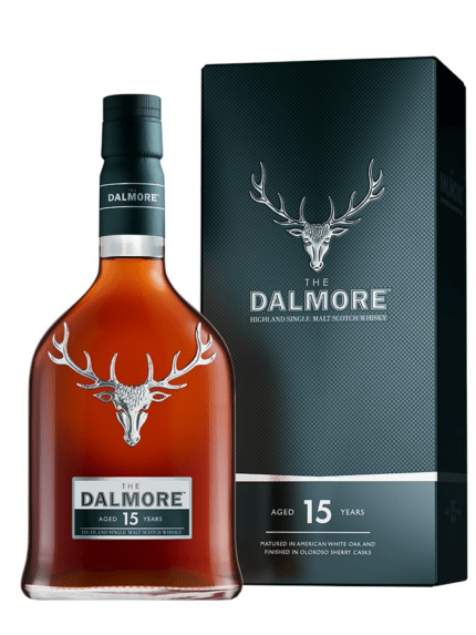 DALMORE 15 ANS : Quinze années de raffinement dans chaque gorgée.