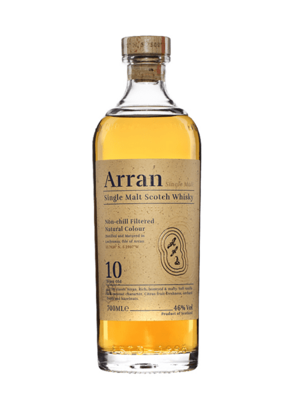 L'héritage insulaire : ARRAN 10 ANS, une plongée dans la tradition du whisky.