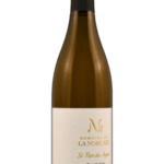 Bouteille de La Part Des Anges 2020 de Chinon Blanc du Domaine de la Noblaie avec une étiquette sobre et élégante.