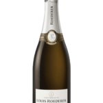 Bouteille de Champagne Blanc de Blancs Vintage 2016 de Louis Roederer, avec une étiquette élégante et minimaliste reflétant le raffinement du millésime.